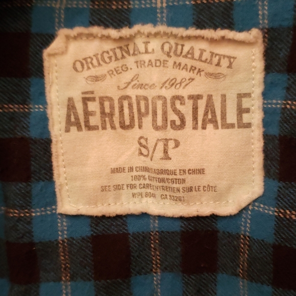 💥3 for $40💥 AEROPOSTALE Button Up Shirt - Picture 4 of 5
